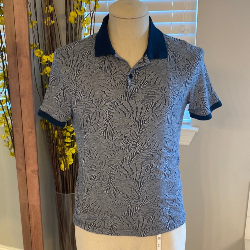 Banana Republic Floral Polo - Small